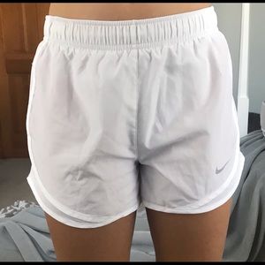 white shorts